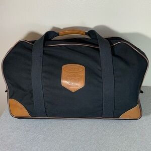 Honda Gold Wing 20th Anniversary Black Canvas Duffel Bag